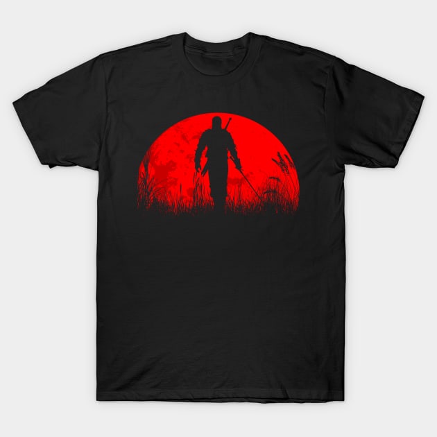 Red moon T-Shirt by marstonstore.cl